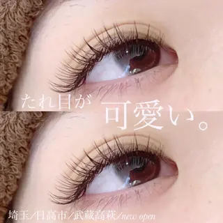マツエク・マツパ nico    eyelash所属・nicoeye NATSUMIのマツエク・マツパデザイン