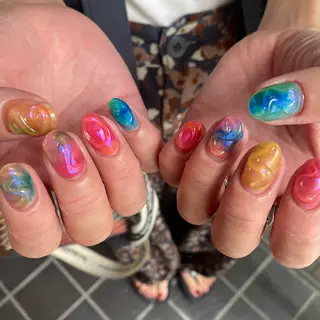 ネイル nano/きもかわ nail🐬🫧のネイルデザイン