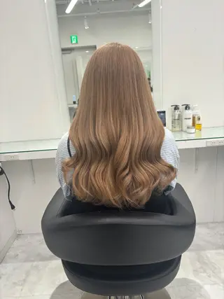 ロング カラー 💖ミルクティー💖 あかり💖のヘアスタイル