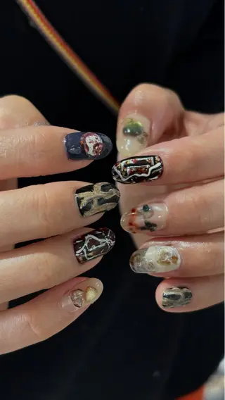 ネイル hinako /個性派ニュアンスのネイルデザイン