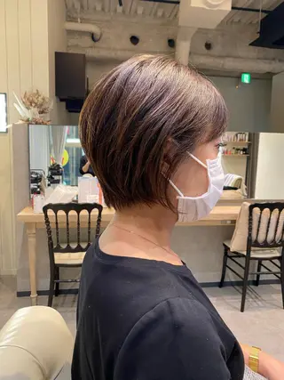 ショート 新宿 / Aujua ｿﾑﾘｴ🫧森田涼介のヘアスタイル