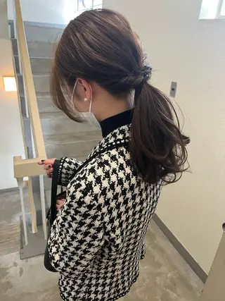 ミディアム siki所属・SIKI yuuna レイヤーカット🪽のヘアスタイル