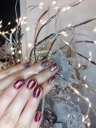 ミディアム ネイル 長さ出し専門 nynaのネイルデザイン