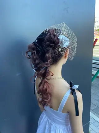 ヘアアレンジ GATE.所属・ちあり ／梅田🎀のヘアスタイル