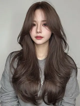 ロング カラー 🌛ダブルカラー 🌜SAYAKAのヘアスタイル