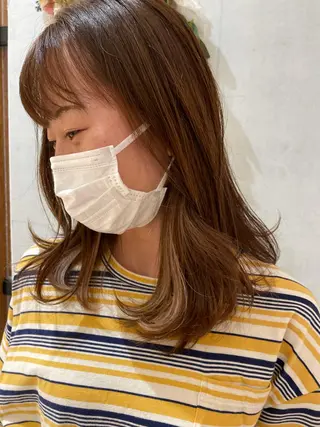 セミロング カラー 🩵ANELA東口 齋藤琴音💚のマツエク・マツパデザイン