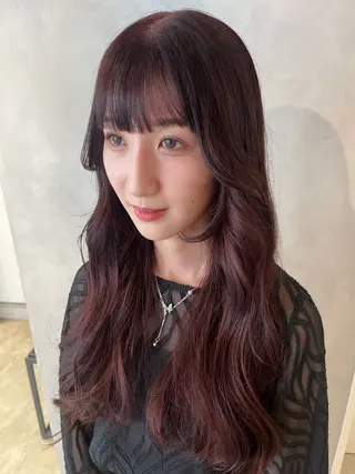 ロング カラー 透明感カラー✨艶髪 制作🌱山根あゆみのヘアスタイル