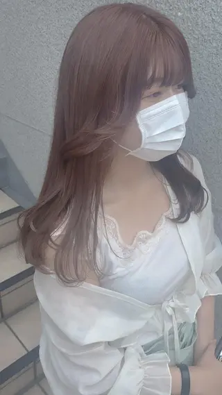 ロング カラー 💗💗韓国レイヤー yu-ki💗💗のヘアスタイル