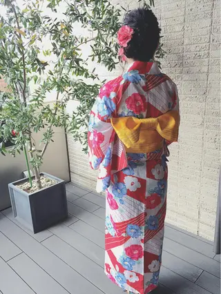 ヘアアレンジ ぱつっとボブ/ 小野あかねのその他イメージ