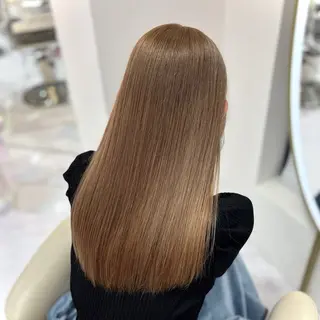 ロング カラー Ayu🍯/栄/ブリ ーチカラー/ヘアメのヘアスタイル