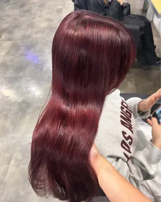 ロング カラー IS所属・横浜美容室/透明感 カラー/レイヤーのヘアスタイル