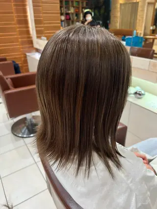 ミディアム 川崎レイヤーカット /江口真正のヘアスタイル