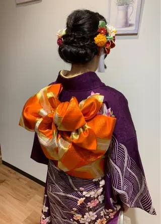 ヘアアレンジ 青野 文香のヘアスタイル