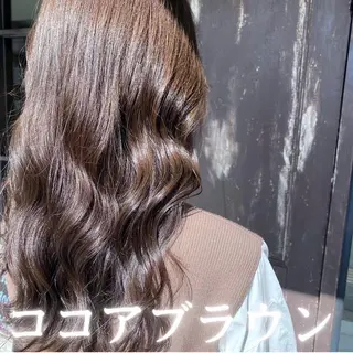 ロング カラー 川越 輝梨奈のヘアスタイル