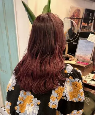 ロング レイヤー/ベージュ mikuのヘアスタイル