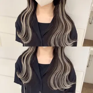 ロング カラー りおな/エクステ /ミルクティーカラーのヘアスタイル