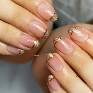 ミディアム ネイル richeri beautyのネイルデザイン