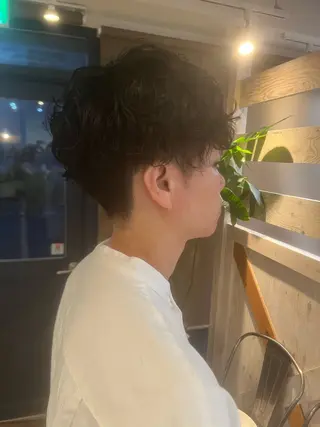 パーマ メンズ rawr hair rim所属・Rawr hair Rim店長 栗原柊のヘアスタイル