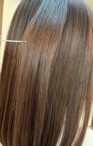 セミロング 大人女性ぼかし メンズ強化🦙平作のヘアスタイル