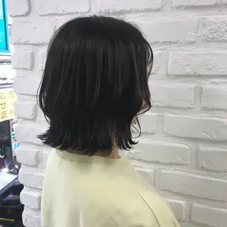 ミディアム 【暖色カラー特化】 中山由梨のヘアスタイル