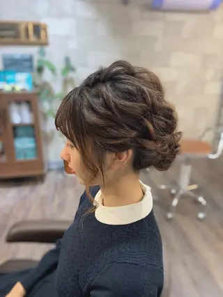 ヘアアレンジ KISS SWAN所属・B E C H I C O〔べち子〕のヘアスタイル