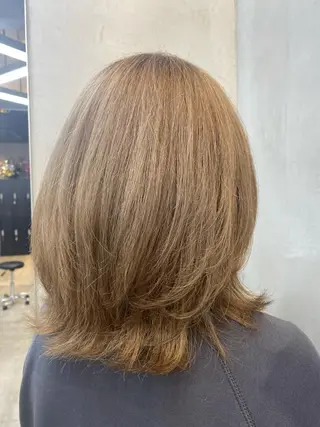 カラー 🫧艶髪/ブリーチ 🐳honami🫧のヘアスタイル