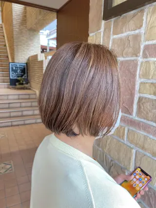 ショート 林 美佑のヘアスタイル