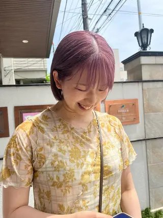 ショート カラー 🌼sunc HINAMI🌼のヘアスタイル