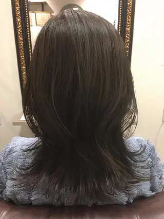 ミディアム カラー 🩷🍭中津・梅田 エリア🍬💜のヘアスタイル