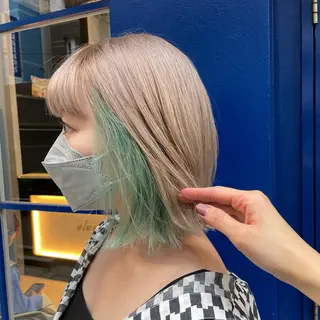 ショート 🫧艶髪/ブリーチ 🐳honami🫧のヘアスタイル