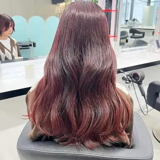 ロング カラー みう/仙台/暖色/ 艶髪/顔周りカット/のヘアスタイル