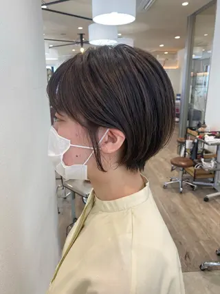 ショート 🌟ショート/シ ョートボブ/岡田🌟のヘアスタイル