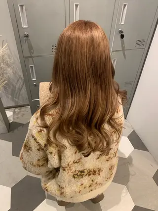 ロング カラー ブリーチ/アレンジ 天満/chihiroのヘアスタイル