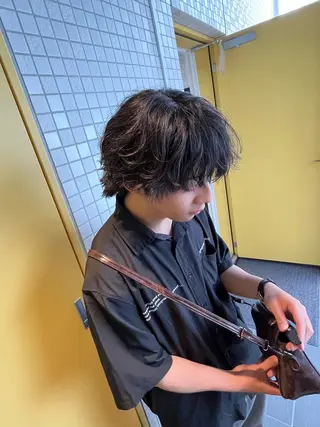 メンズ メンズパーマ特化 🔥韓国ヘア職人🔥のヘアスタイル