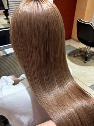 カラー 奈那美🌸 韓国ヘア🌸透明感のヘアスタイル