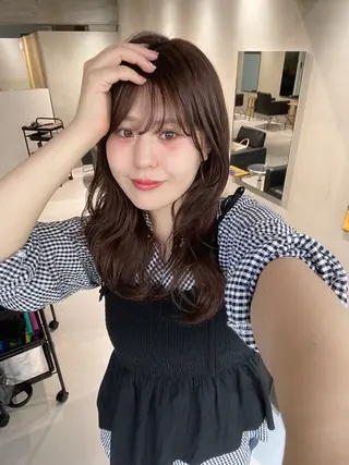 ロング 透明感🎀LOREN エリコ🌈のヘアスタイル