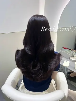 ロング カラー 🩷韓国ヘア/ヨシン モリ🩷Maikaのヘアスタイル