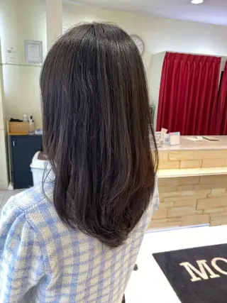 セミロング 岡田詩織 MODE Ks松原店のヘアスタイル