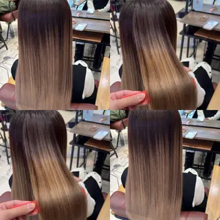 ロング 縮毛矯正/髪質改善 特化/冨島智基のヘアスタイル