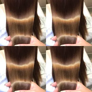 ロング カラー 店長✨️韓国ヘア✖️ 髪質改善カラー／純大のヘアスタイル