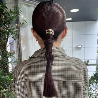 ヘアアレンジ ‪るか/‪透明感 カラー/アレンジのヘアスタイル