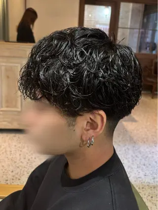 パーマ メンズ 相原 菜々香のヘアスタイル