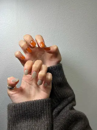 ネイル 小川 奈々花のネイルデザイン