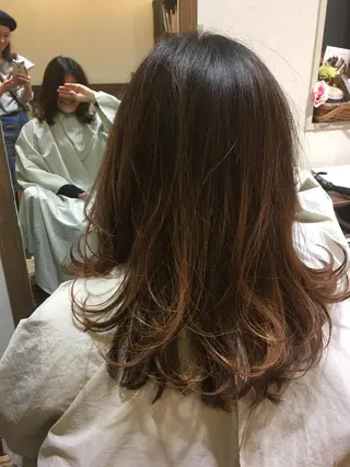 ミディアム florent所属・蓬莱 美穂のヘアスタイル