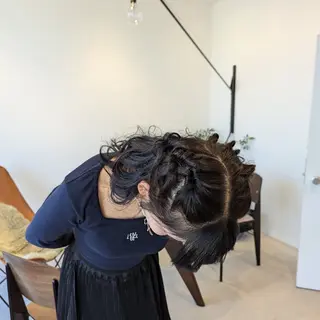 ミディアム coin□ yukaのヘアスタイル
