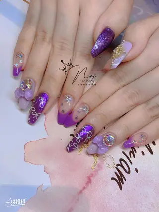 ネイル 長さだし専門店 M2 rikaのネイルデザイン