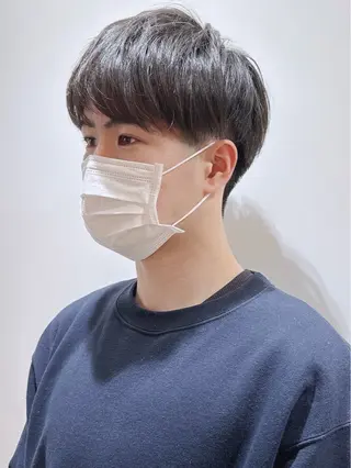 メンズ モリオフロムロンドン原宿本店所属・ショート/ボブ/ハイ トーン/Nanahaのヘアスタイル