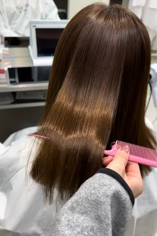 ミディアム パーマ 帆乃華🐰ྀི🎀 カットモデル募集🌟のヘアスタイル