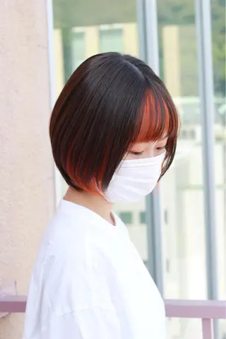 ショート カラー Viage （ビアージュ）のヘアスタイル