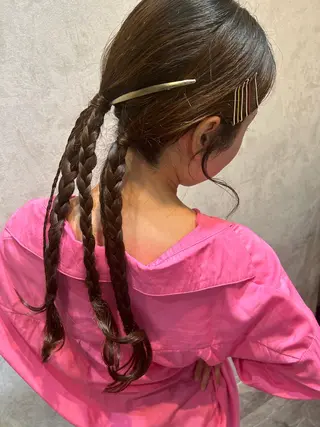 ロング ヘアアレンジ SHANTi 飯塚 ヘアセット/髪質改善のヘアスタイル